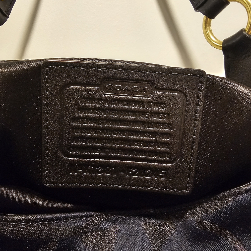 Coach Black Handbag - Picture 4 of 8